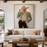 Frontier Rider | Vintage Western Cowboy Wall Art