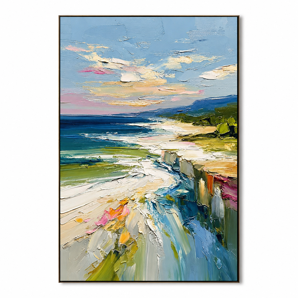 Coastal Light-Seascape Painting