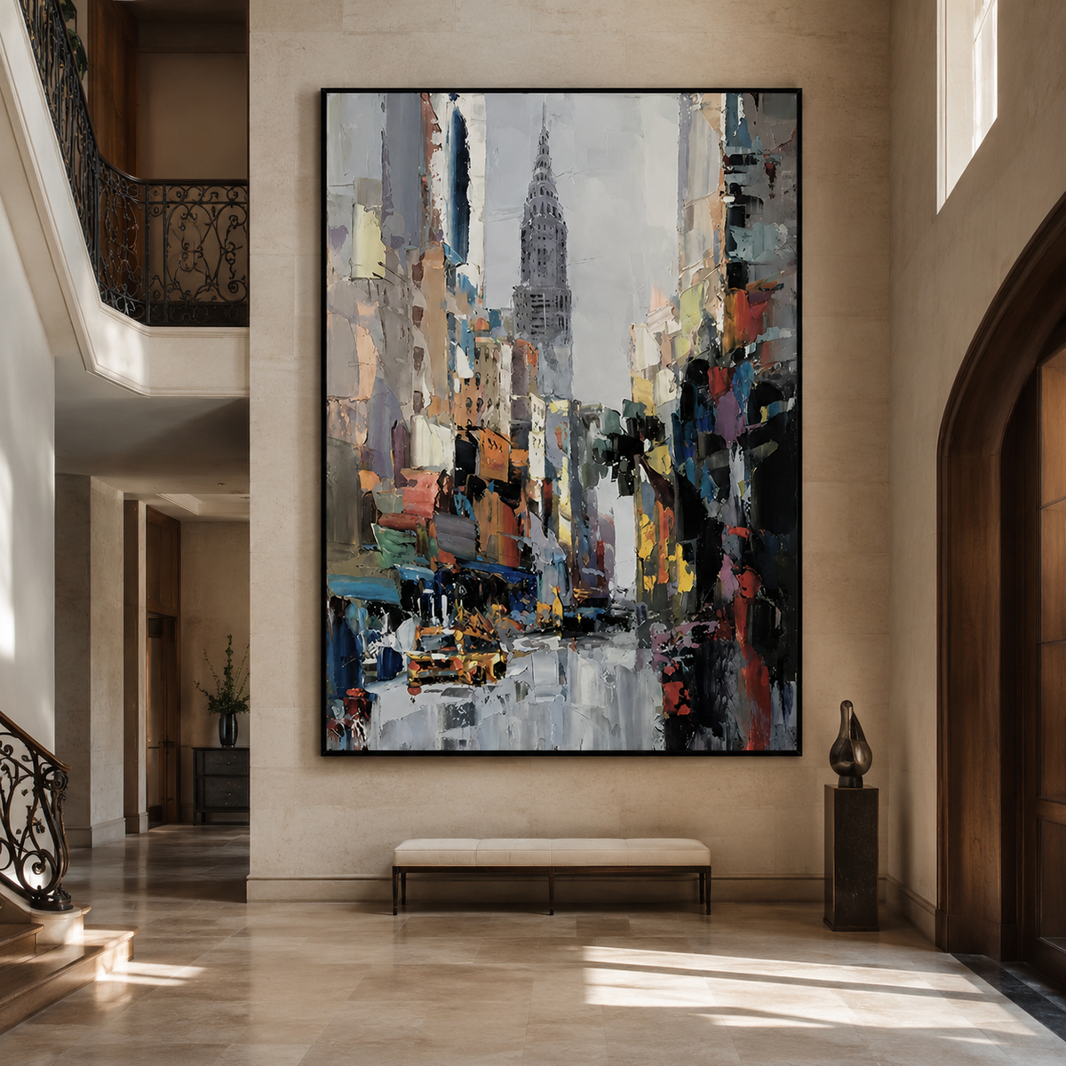 Manhattan Passage-New York City Street Painting