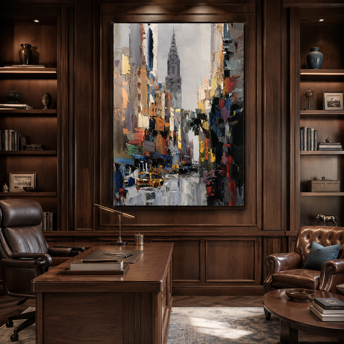Manhattan Passage-New York City Street Painting