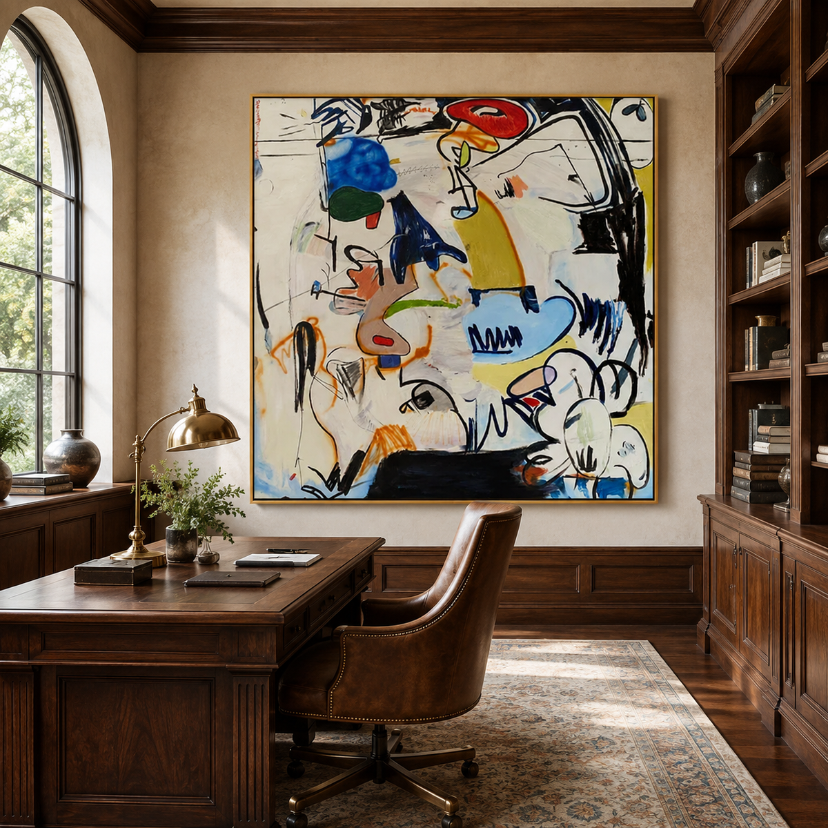 Abstract Urban Rhythm-Contemporary Abstract Painting