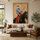 Lone Trail Rider | Western Horseback Wall Decor