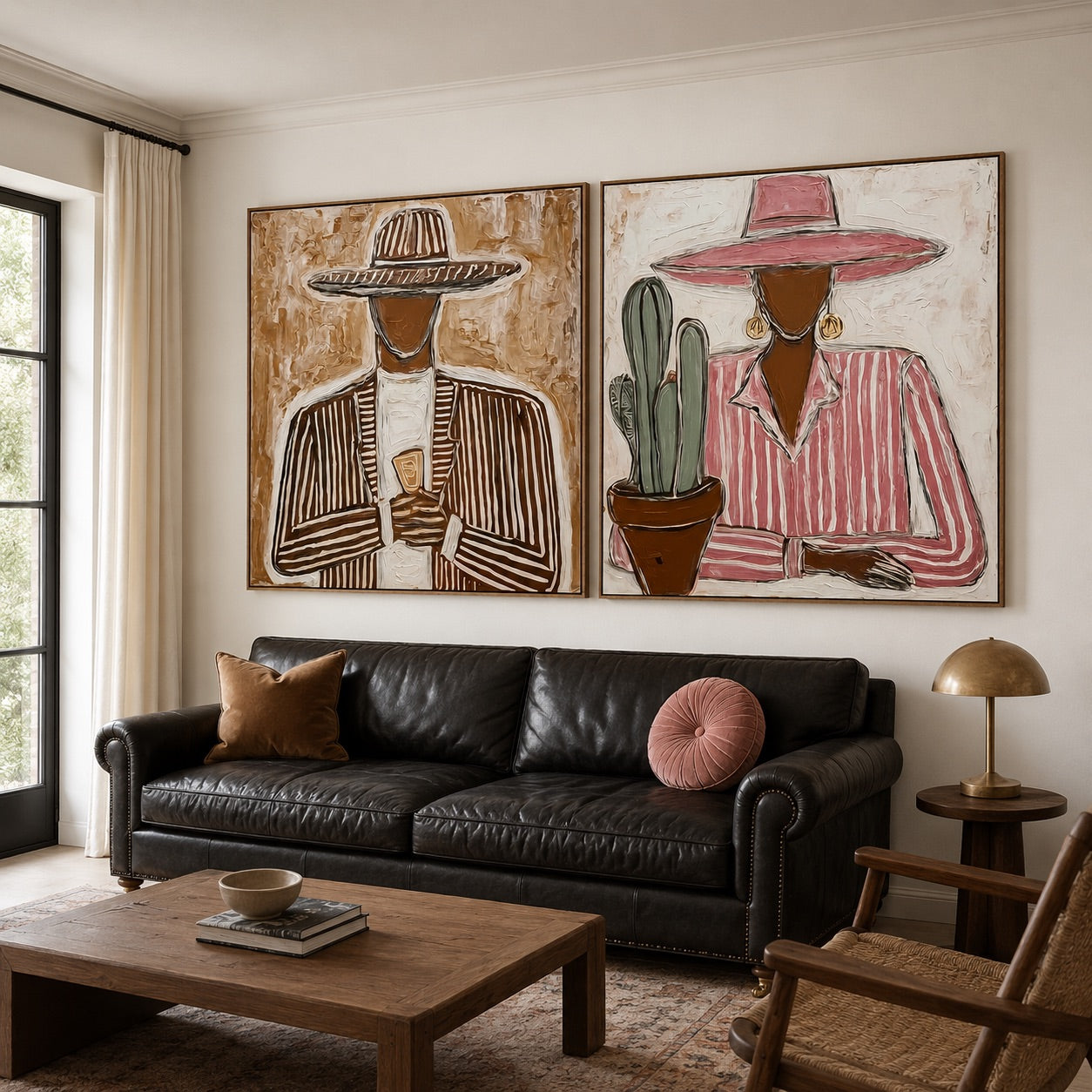 Desert Toast-Western Portrait Oil Painting Set