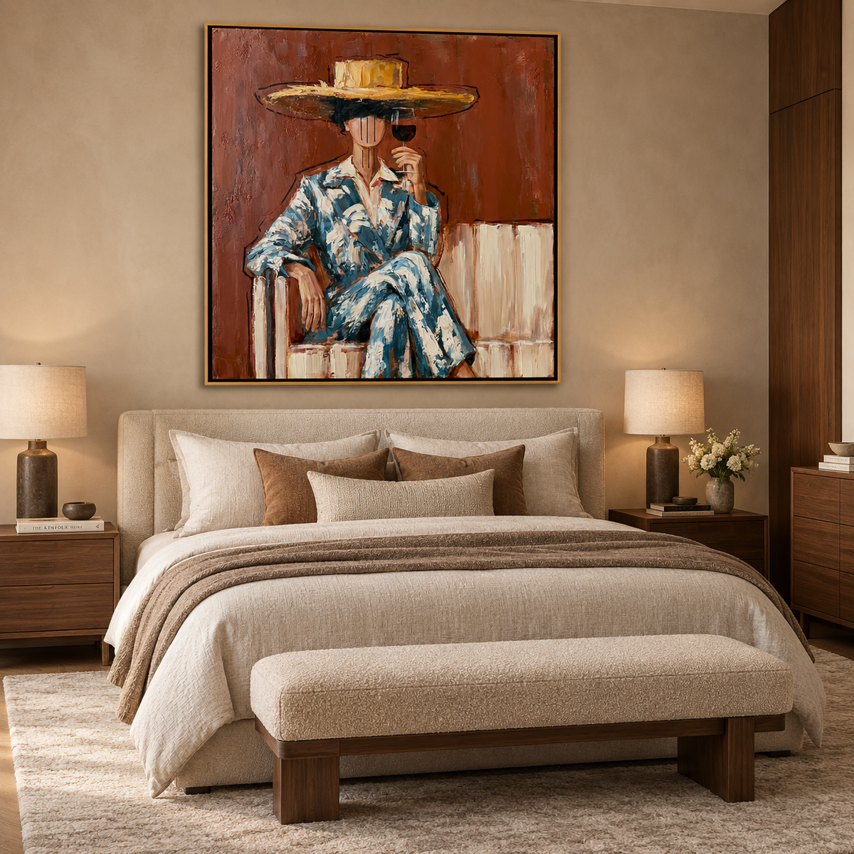 Sierra Sip-Western Fashion Painting