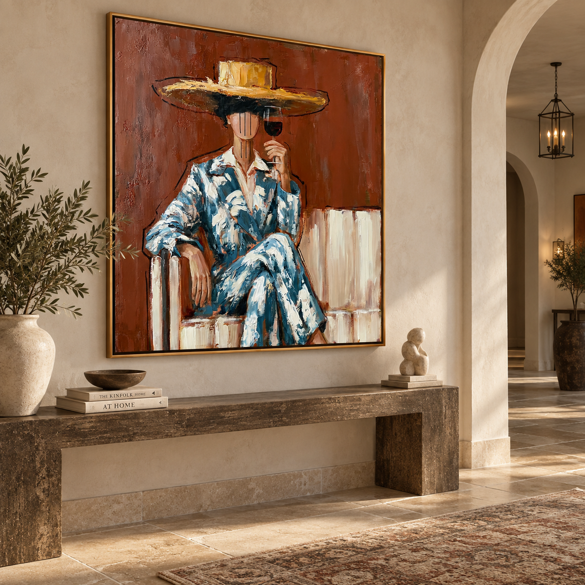 Sierra Sip-Western Fashion Painting