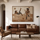Western Heritage | Classic Cowboy Portrait Wall Art