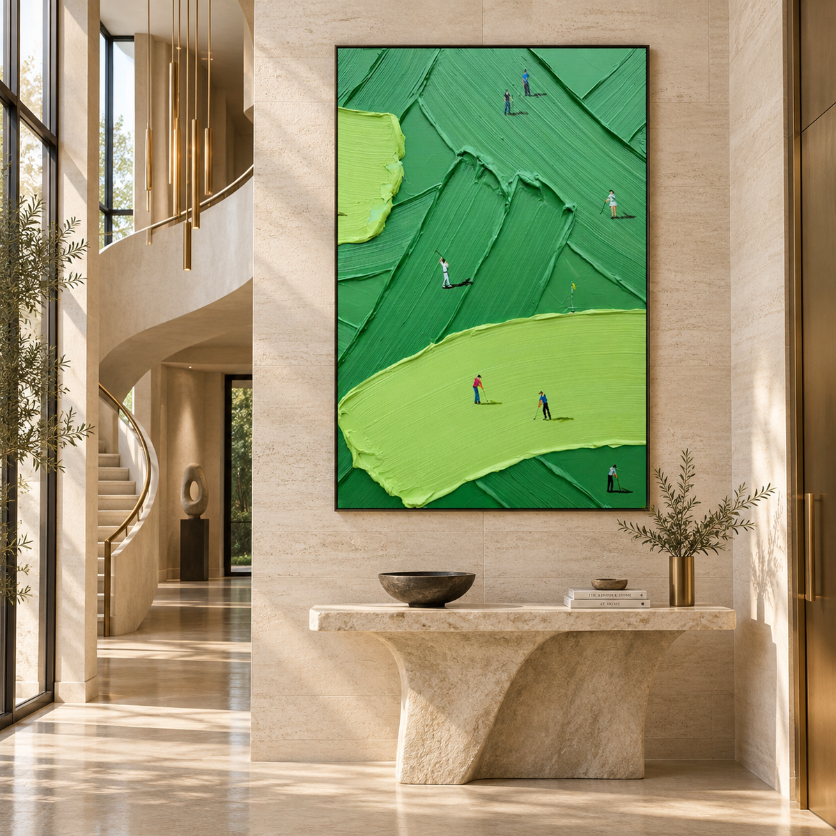 Fairway Play-Golf Painting