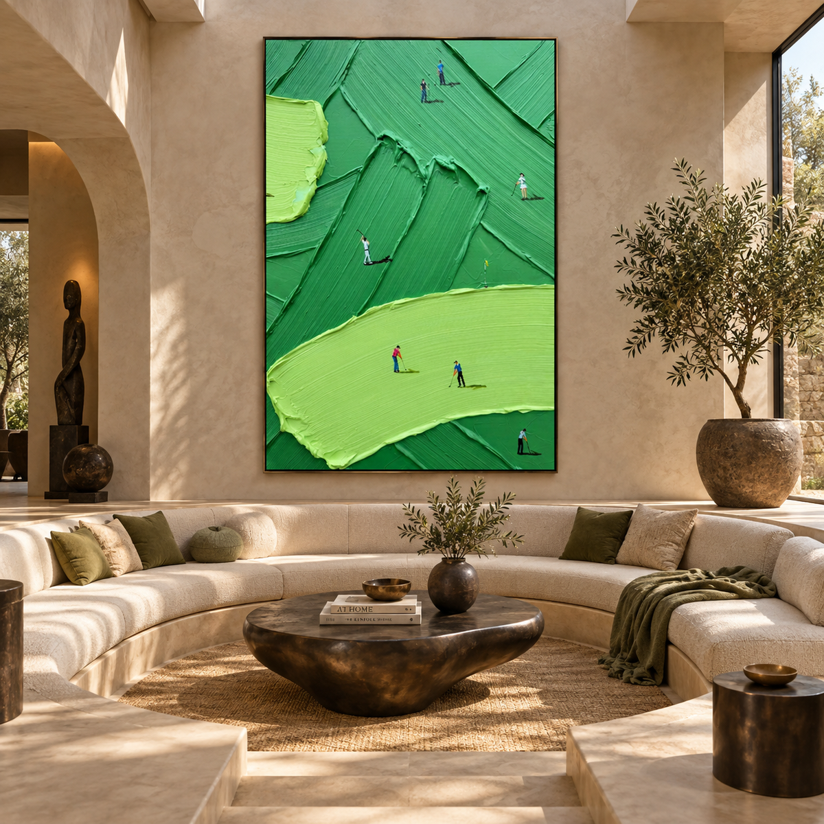 Fairway Play-Golf Painting