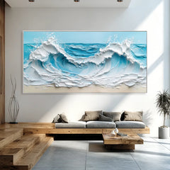 Coastal Whisper | Modern Coastal Wall Decor