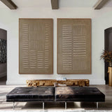 Natural Cadence | Minimal Earth Tone Wall Art
