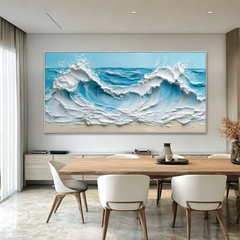 Coastal Whisper | Modern Coastal Wall Decor