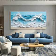 Coastal Whisper | Modern Coastal Wall Decor