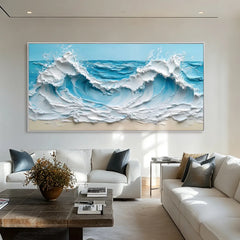 Coastal Whisper | Modern Coastal Wall Decor