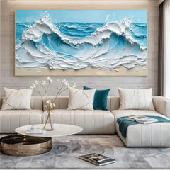 Coastal Whisper | Modern Coastal Wall Decor