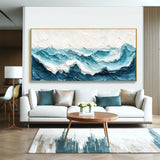 Serene Küstenlinie | Minimale Meereslandschaft Wandkunst