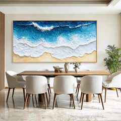 Golden Shore Breeze | Beach Inspired Wall Art