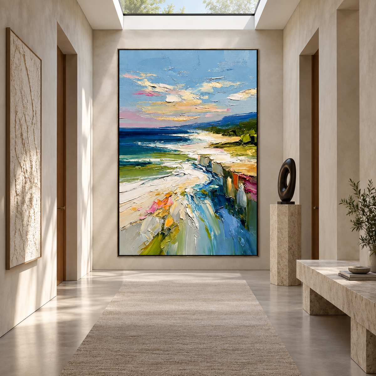 Coastal Light-Seascape Painting