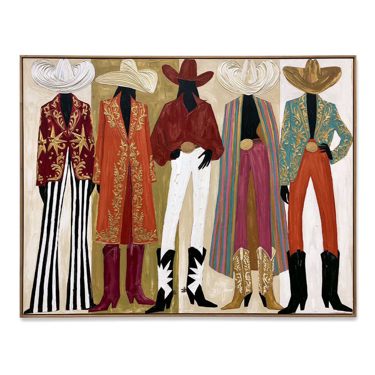 Frontier Parade-Western Fashion Painting