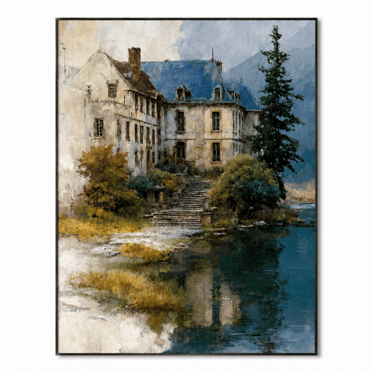 Stillwater Manor-European Estate Painting