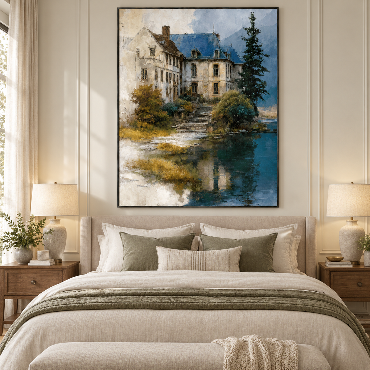 Stillwater Manor-European Estate Painting