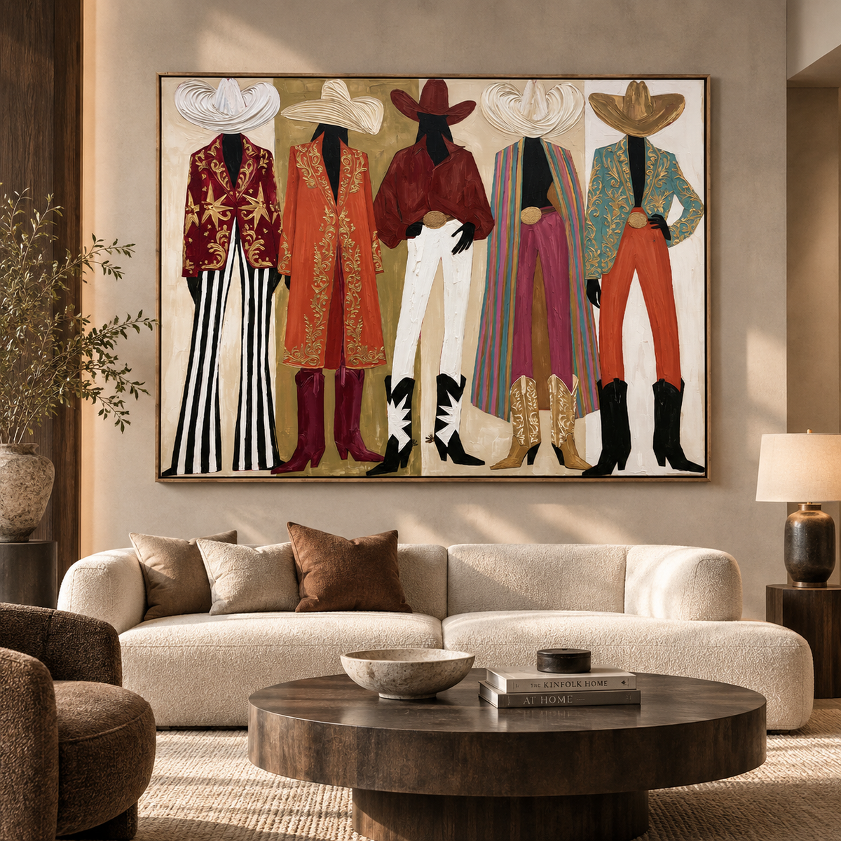 Frontier Parade-Western Fashion Painting
