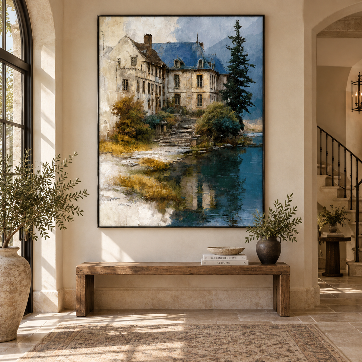 Stillwater Manor-European Estate Painting