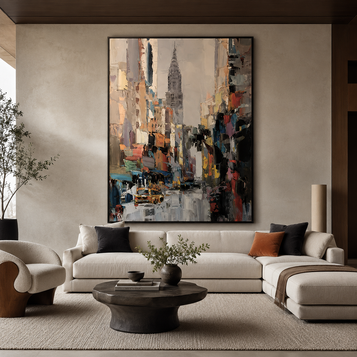 Manhattan Passage-New York City Street Painting