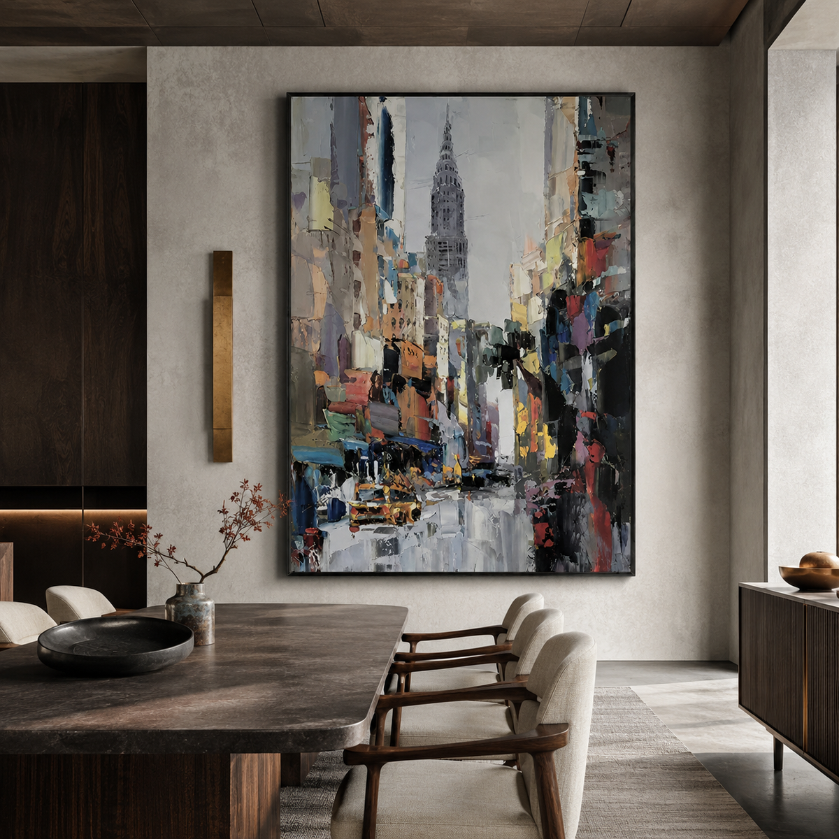Manhattan Passage-New York City Street Painting