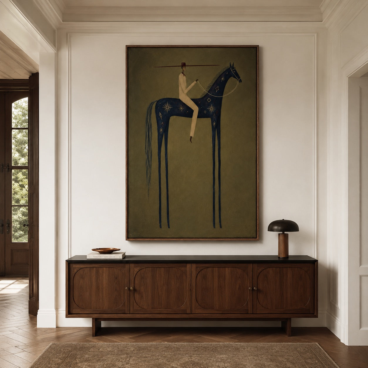 Night Rider-Celestial Horse Oil Painting
