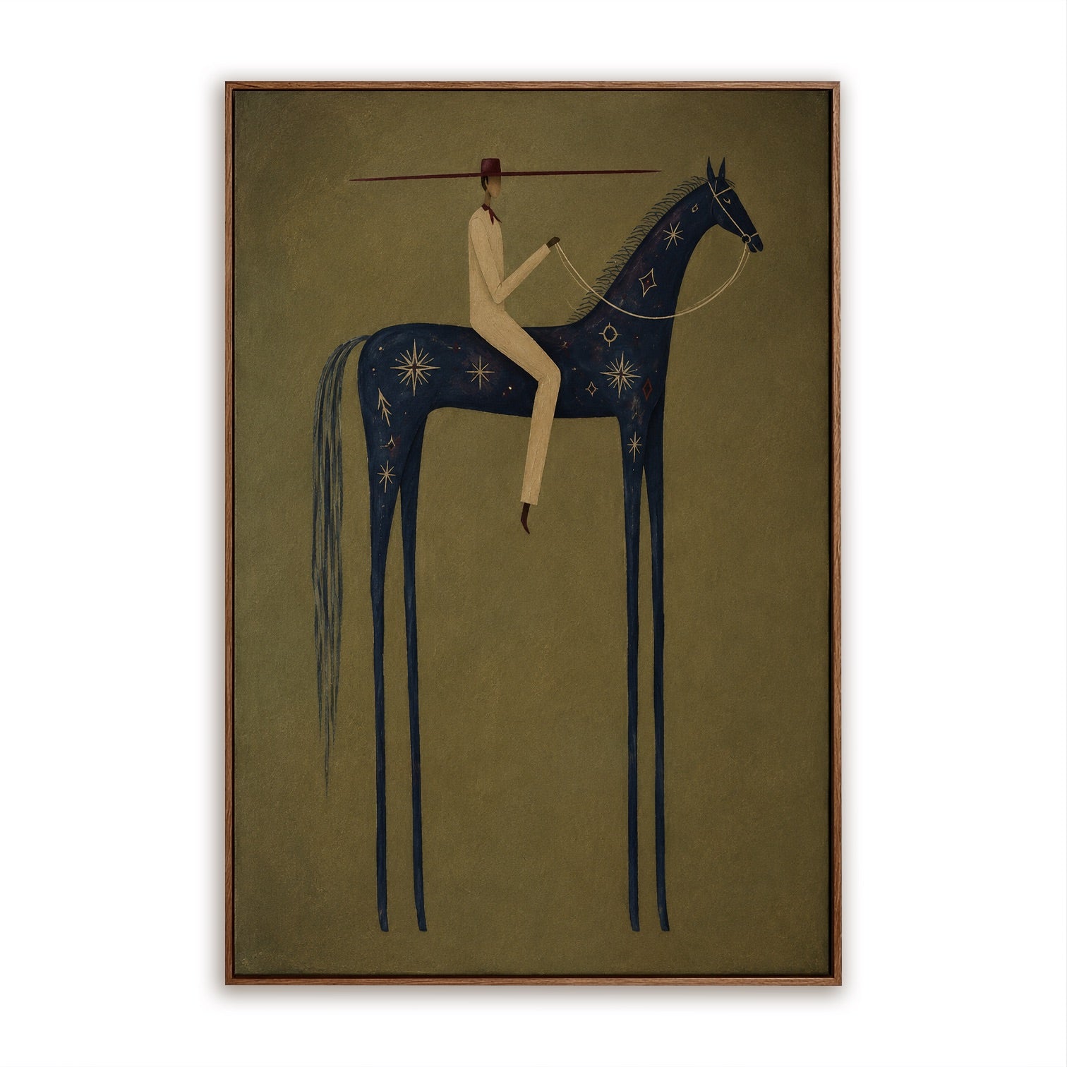 Night Rider-Celestial Horse Oil Painting
