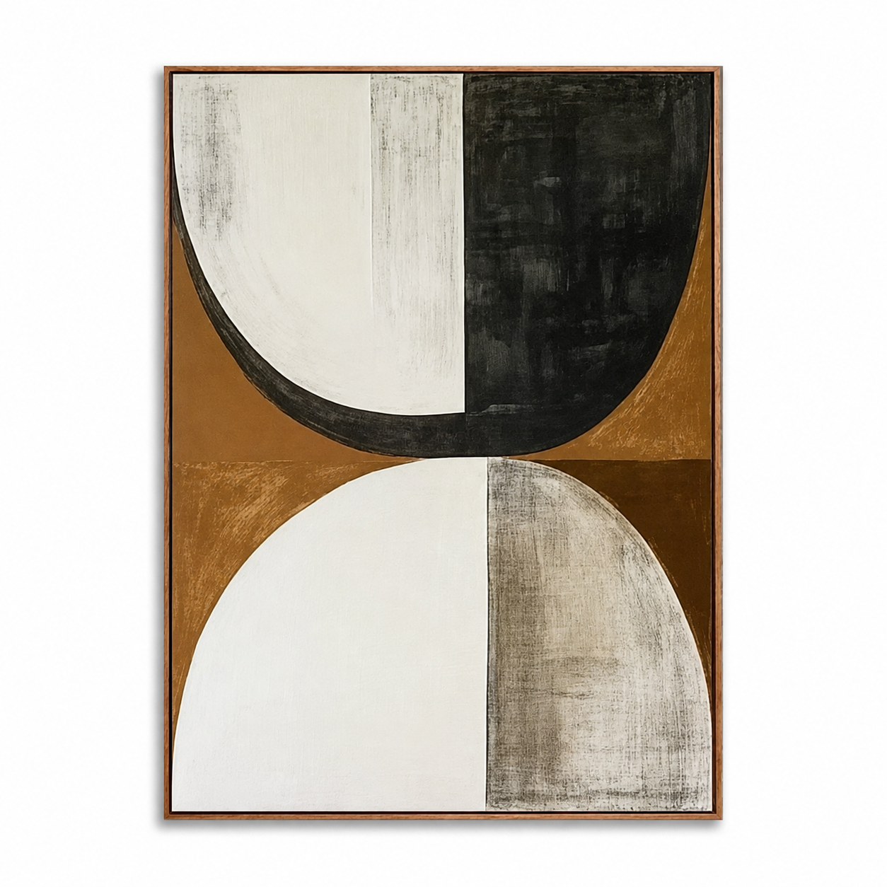 Earth Balance-Geometric Abstract Painting