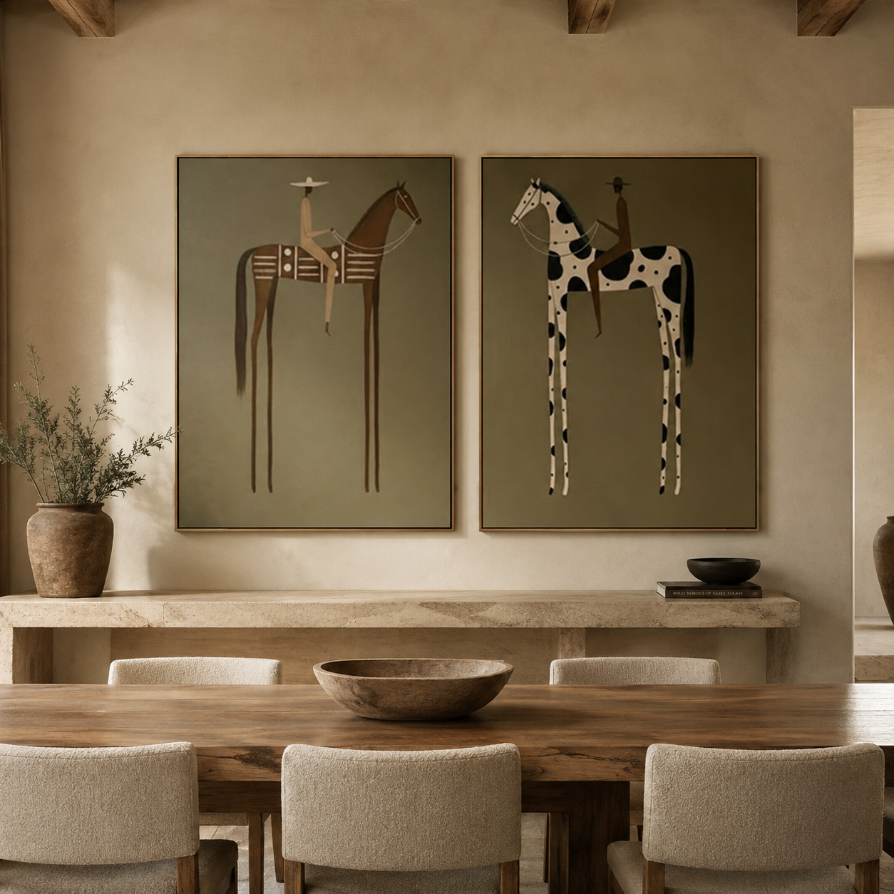 Earth Rider-Horse Figurative Painting Set