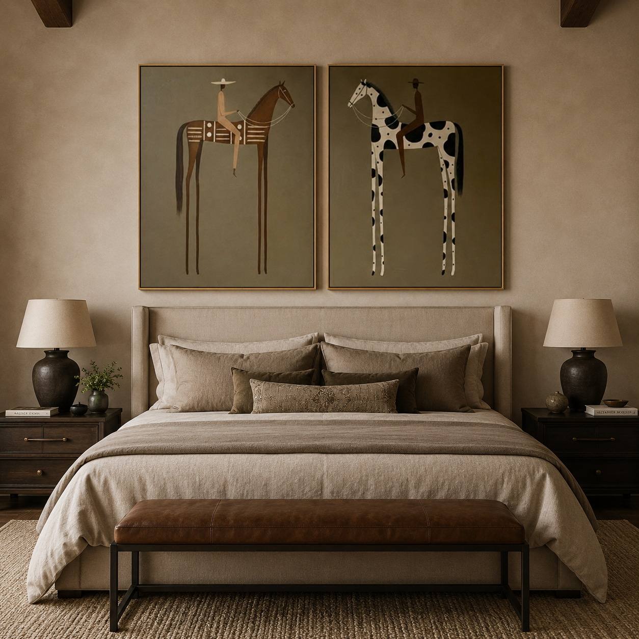 Earth Rider-Horse Figurative Painting Set