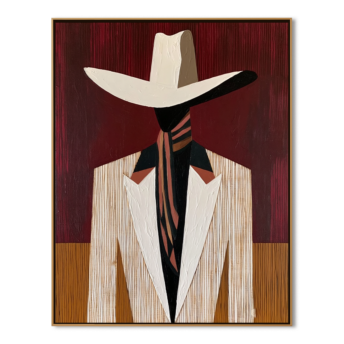 Velvet Ranch-Western Portrait Painting