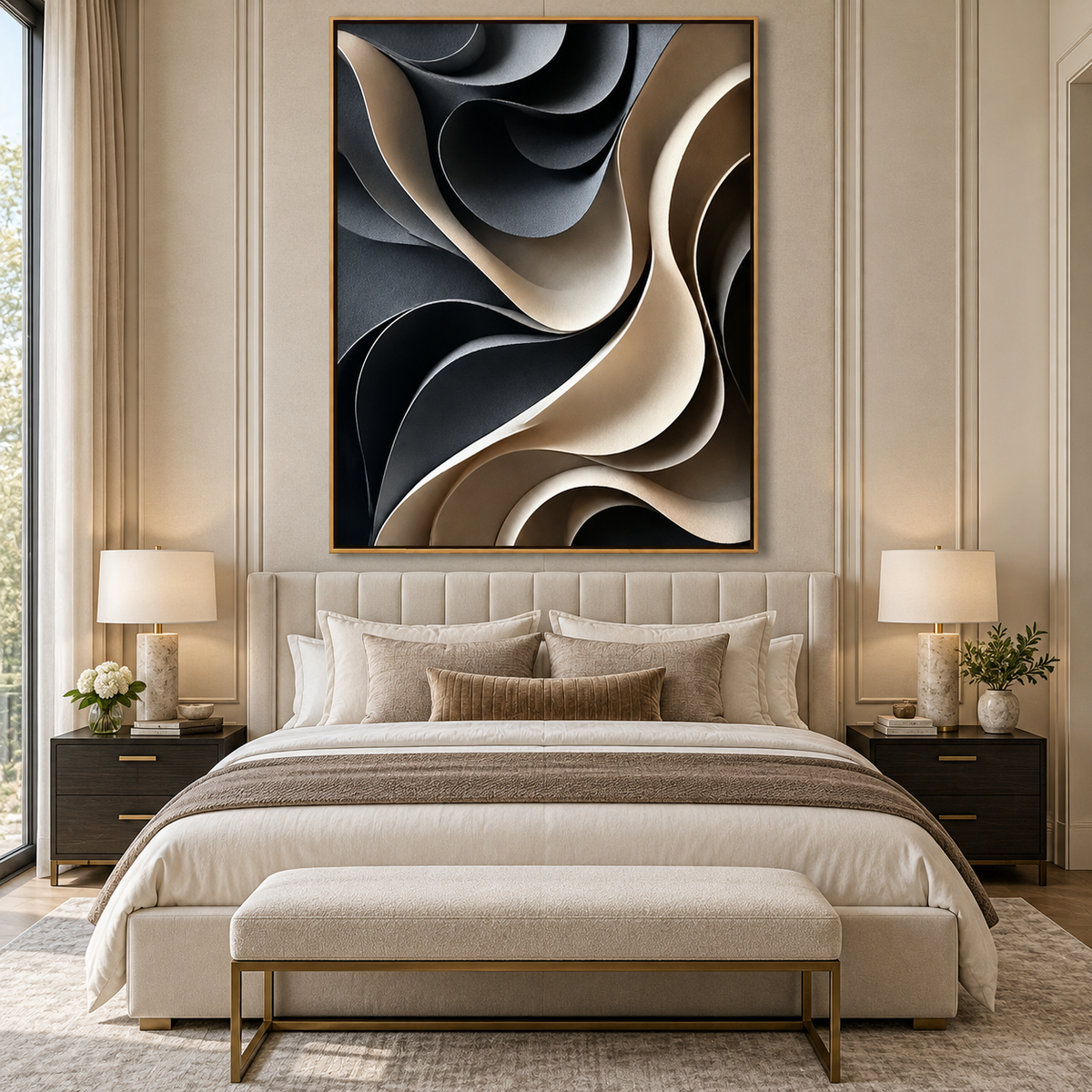 Shadow Flow-Abstract Painting