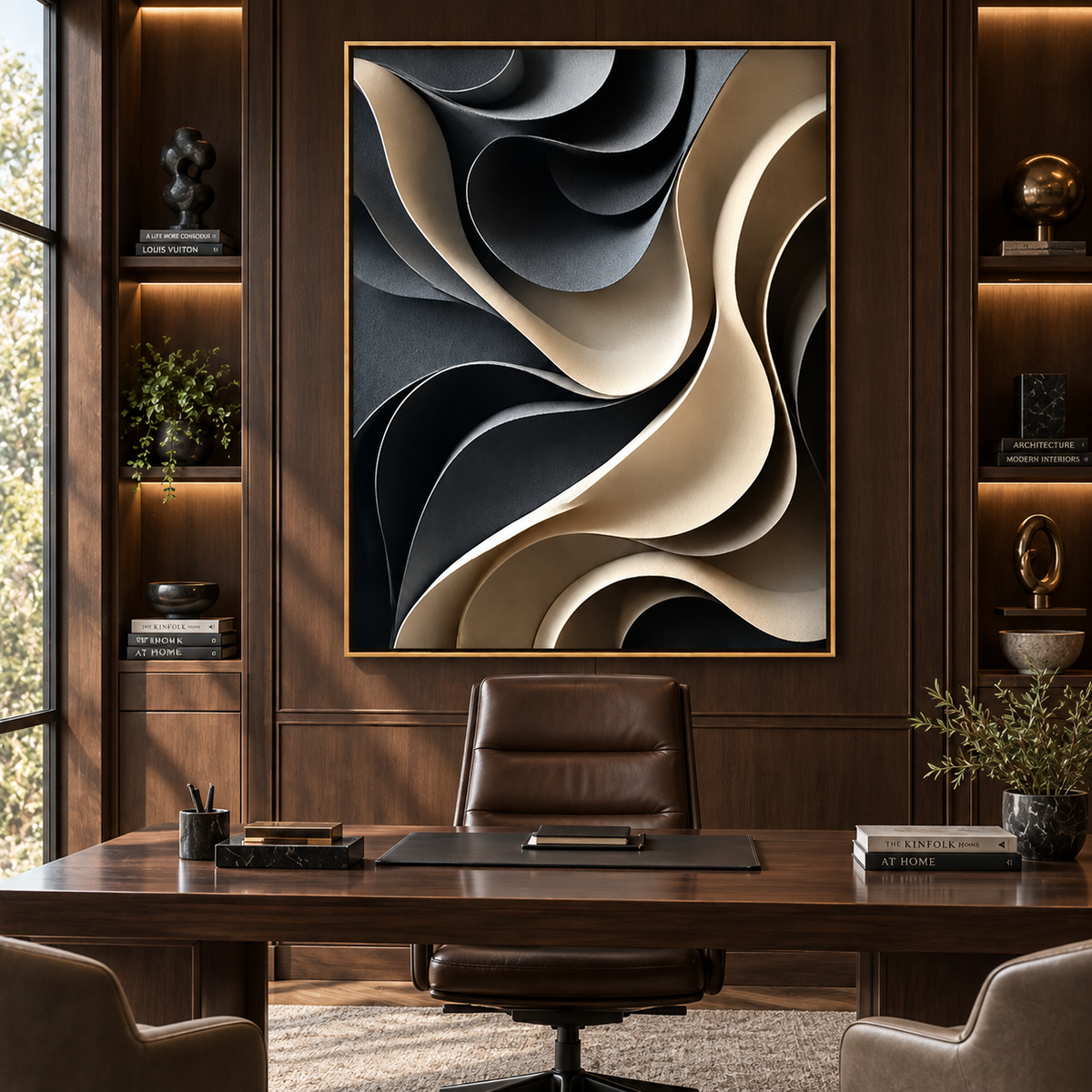 Shadow Flow-Abstract Painting