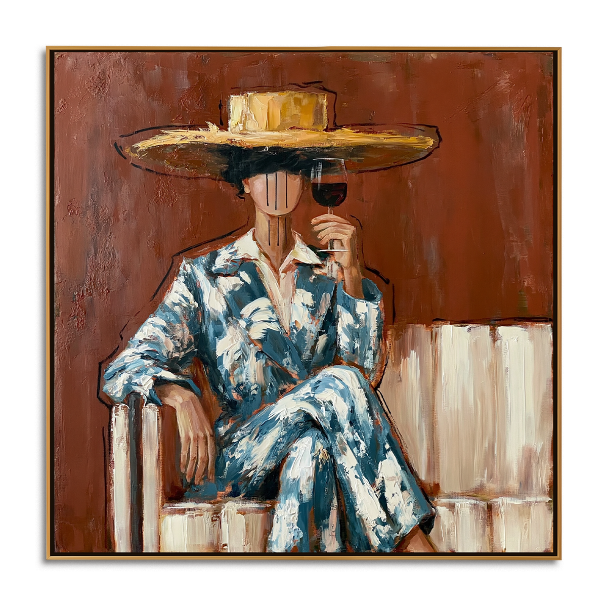 Sierra Sip-Western Fashion Painting