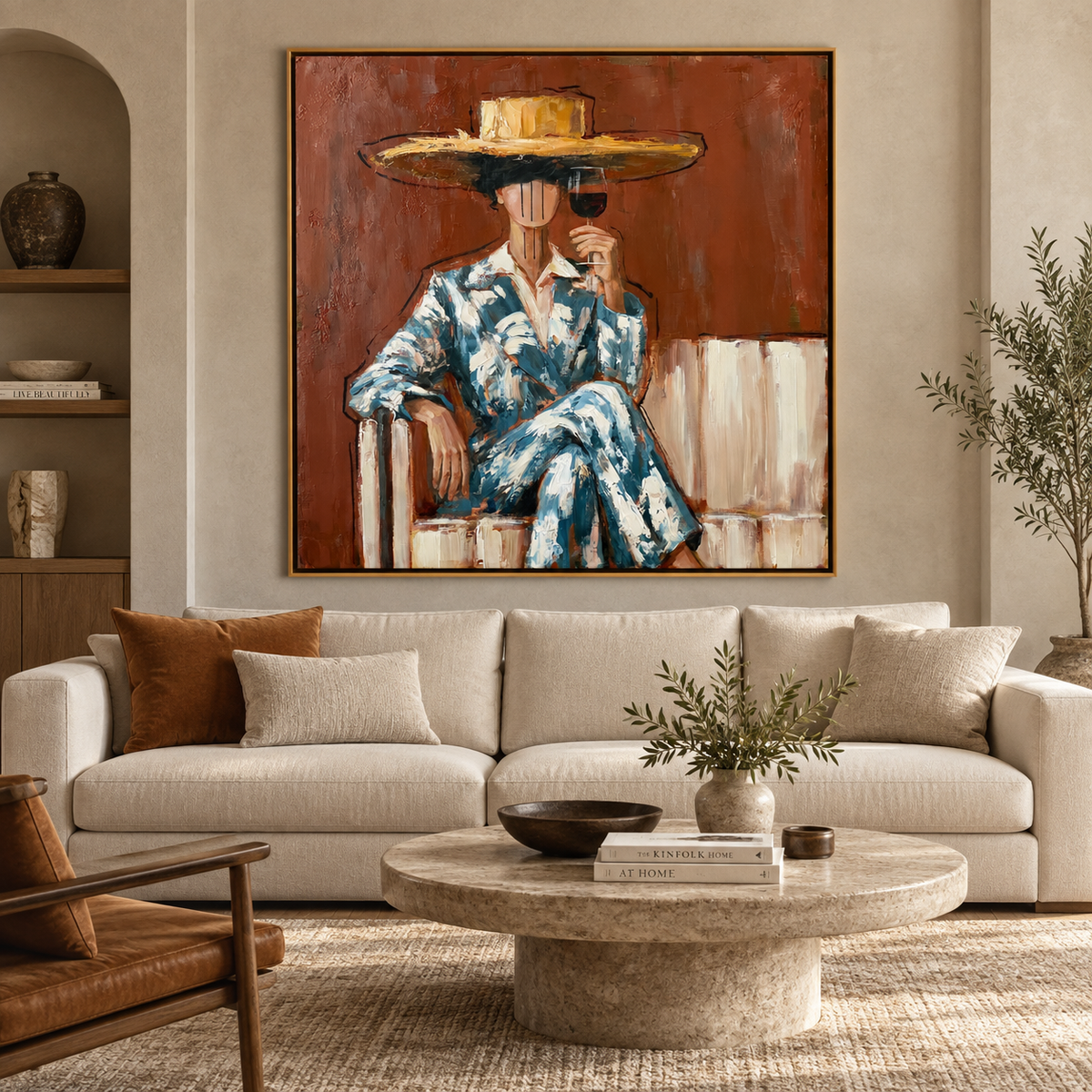 Sierra Sip-Western Fashion Painting