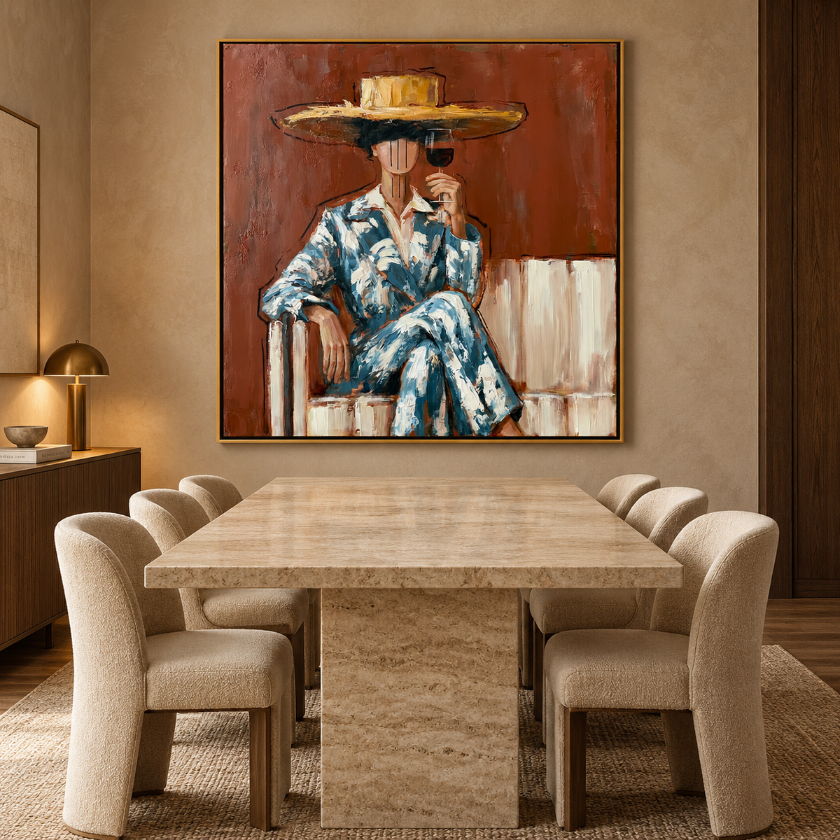 Sierra Sip-Western Fashion Painting