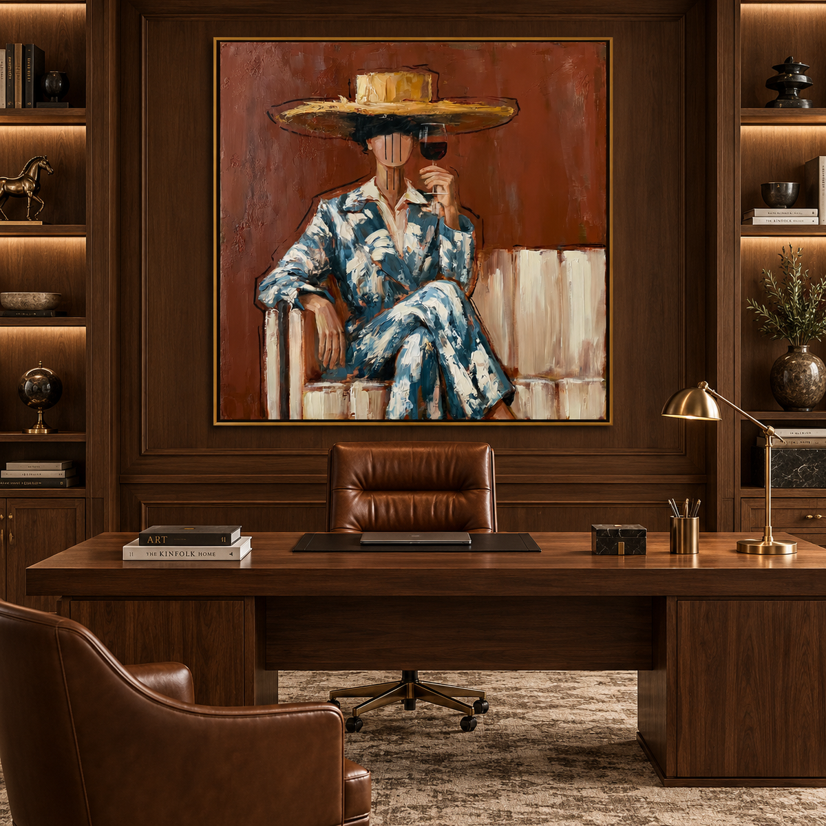 Sierra Sip-Western Fashion Painting