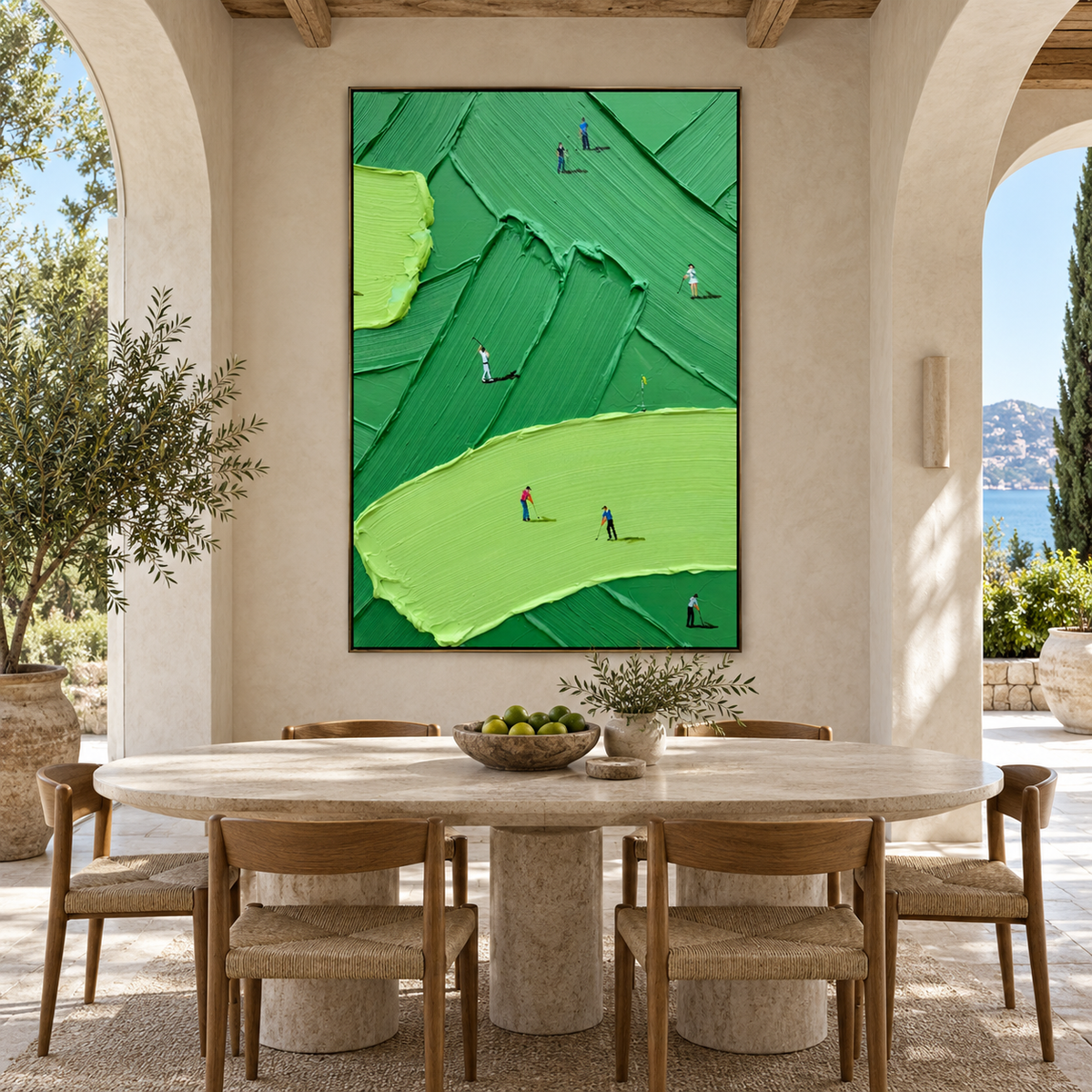Fairway Play-Golf Painting