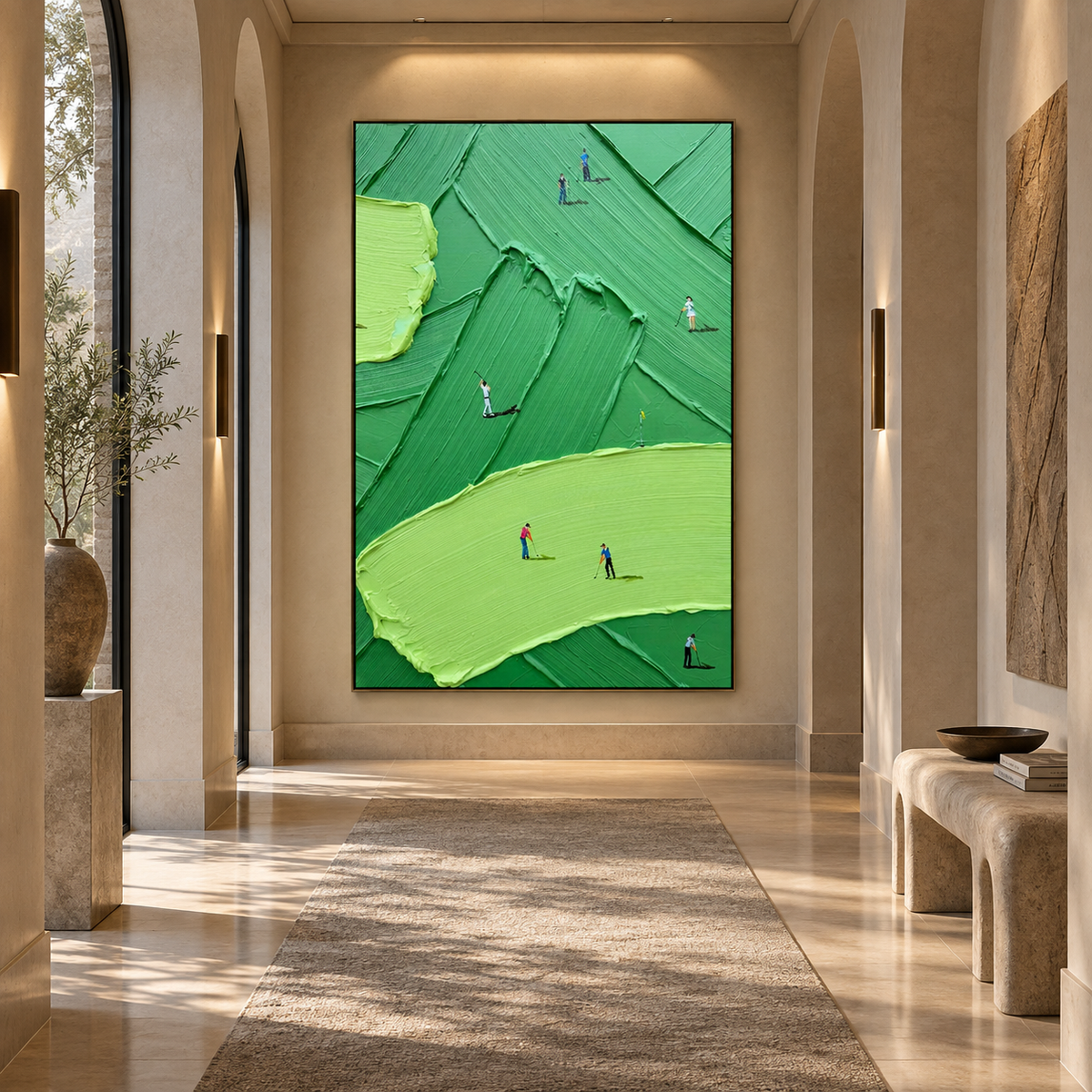 Fairway Play-Golf Painting