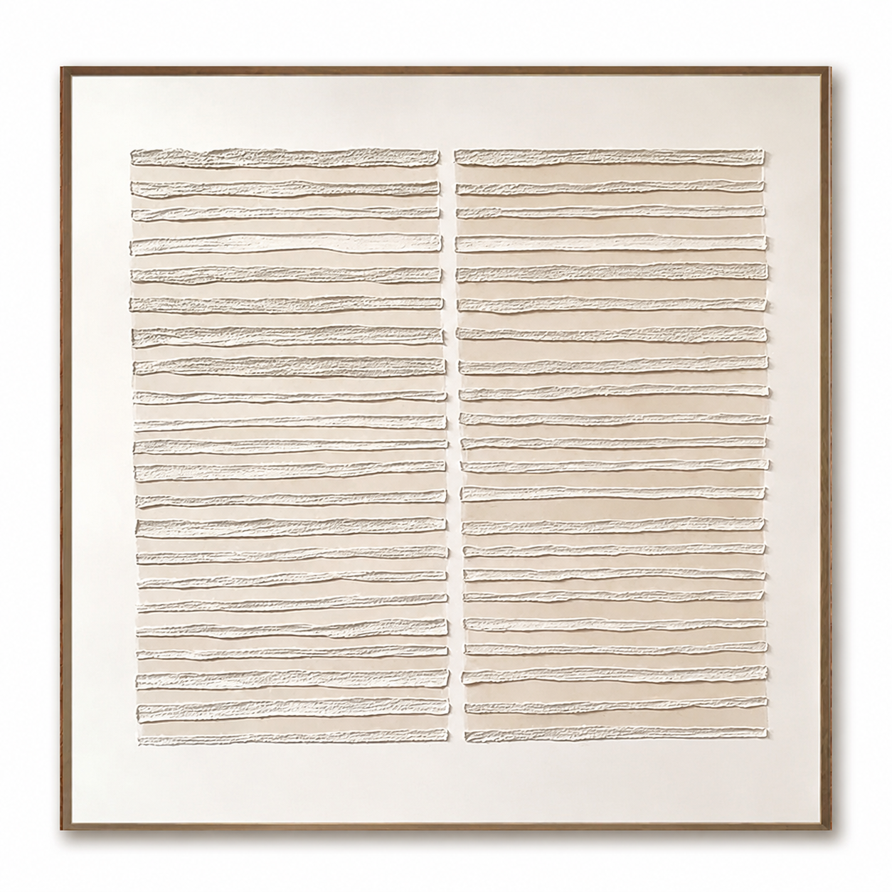 Quiet Strata-Minimalist Textured Painting