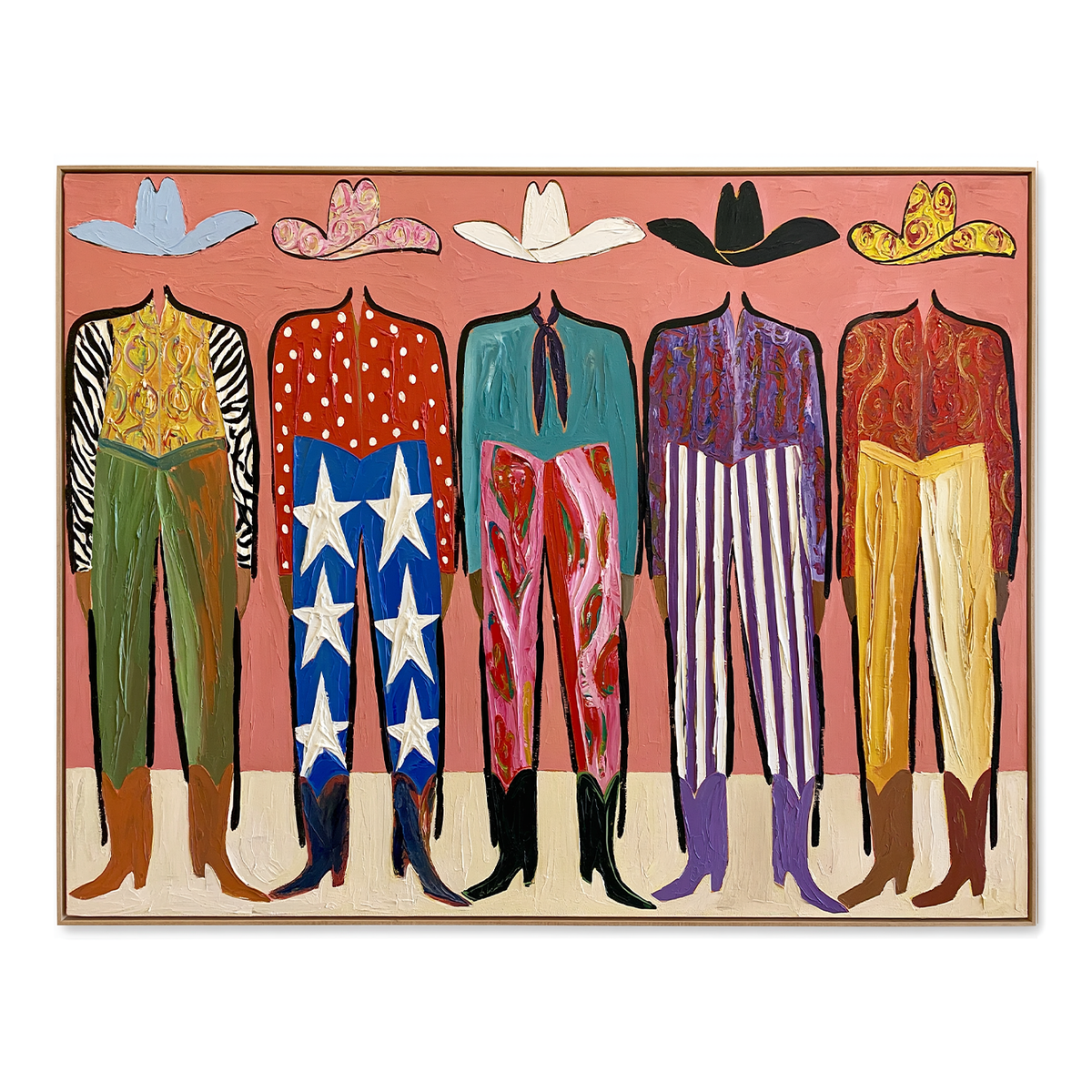 Rodeo Wardrobe-Western Fashion Painting