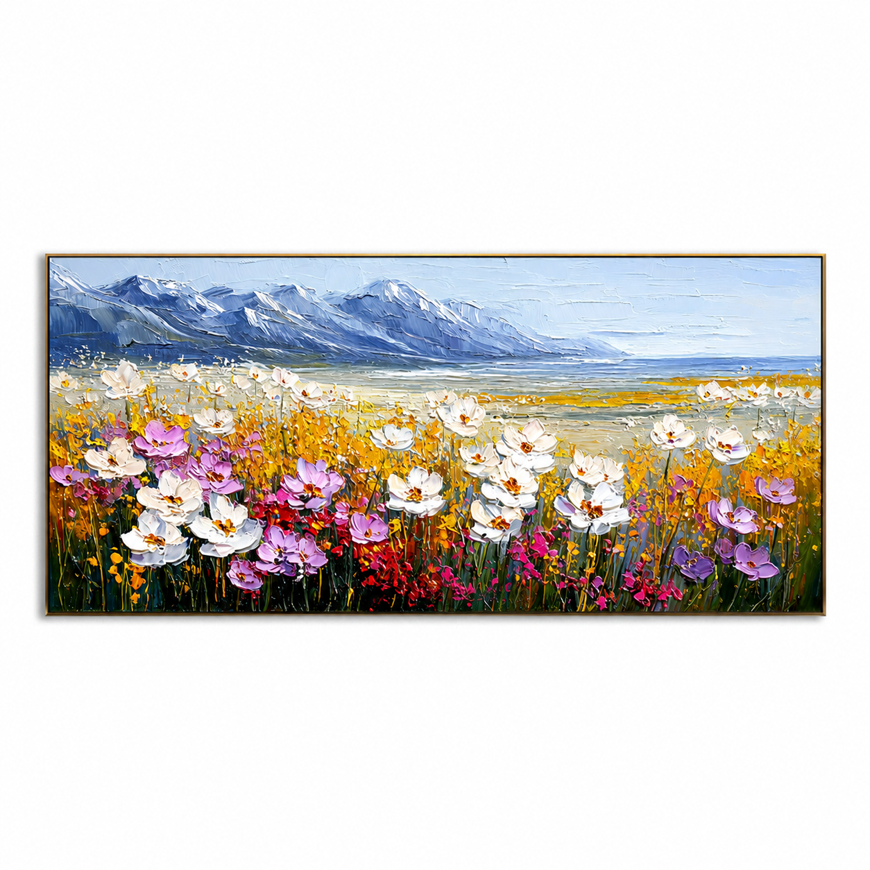 Highland Bloom-Mountain Wildflower Painting