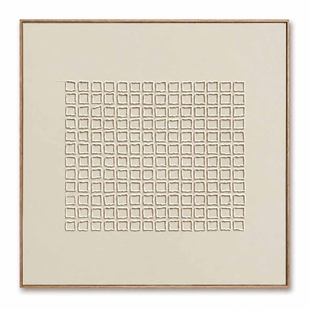 Soft Matrix-Minimalist Grid Painting